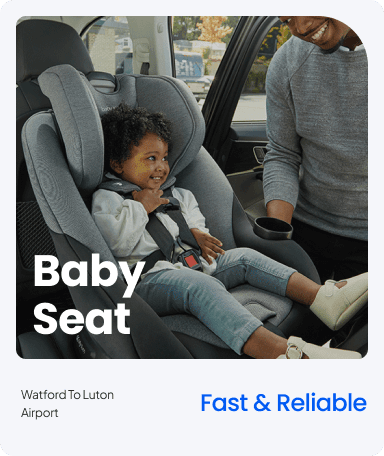 Business travelers with luxury car